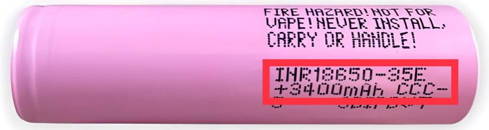 Нове маркування CCC Samsung 35E