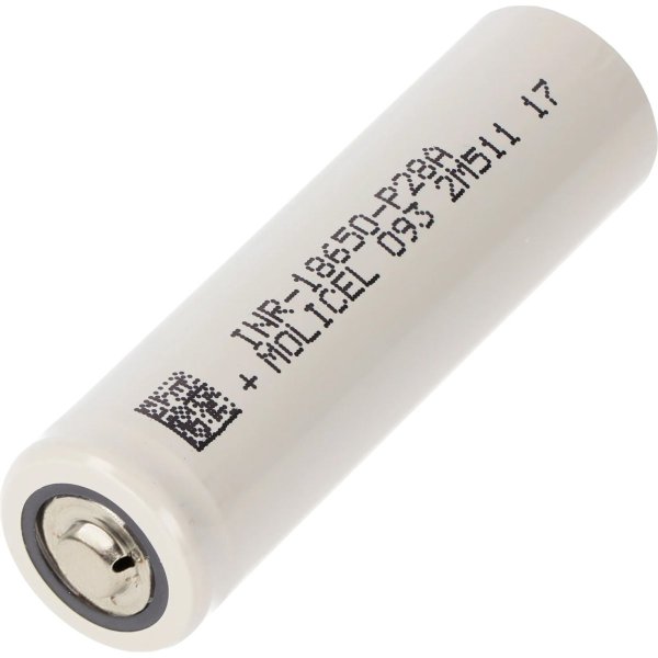 Акумулятор Molicel INR18650-P28A 2800mAh - 35A виступаючий контакт
