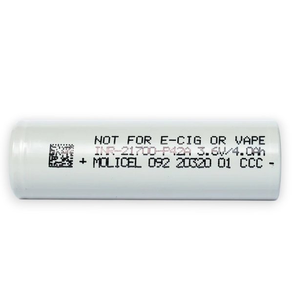 Акумулятор Molicel INR21700-P42A 4200mAh - 45A