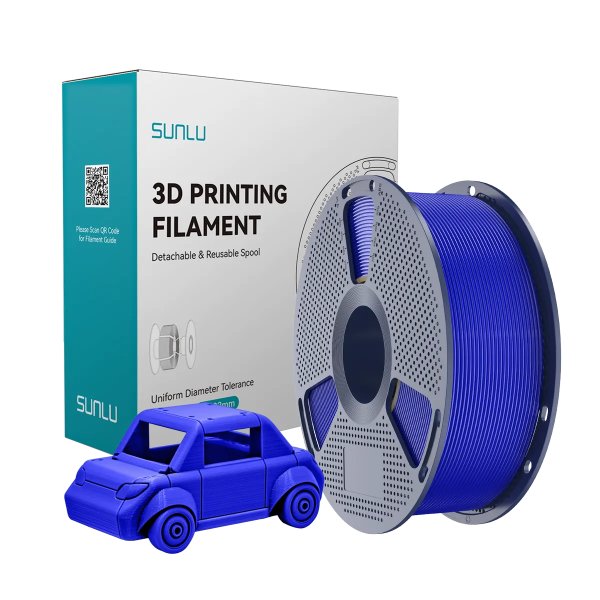 Філамент для 3D-друку SUNLU PETG Klein Blue (Насичено-синій) 1.75мм 1кг