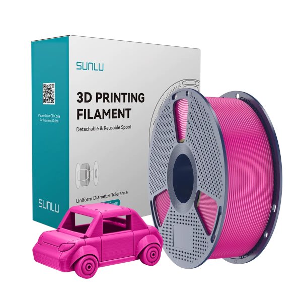 Філамент для 3D-друку SUNLU PETG Magenta (Маджента) 1.75мм 1кг