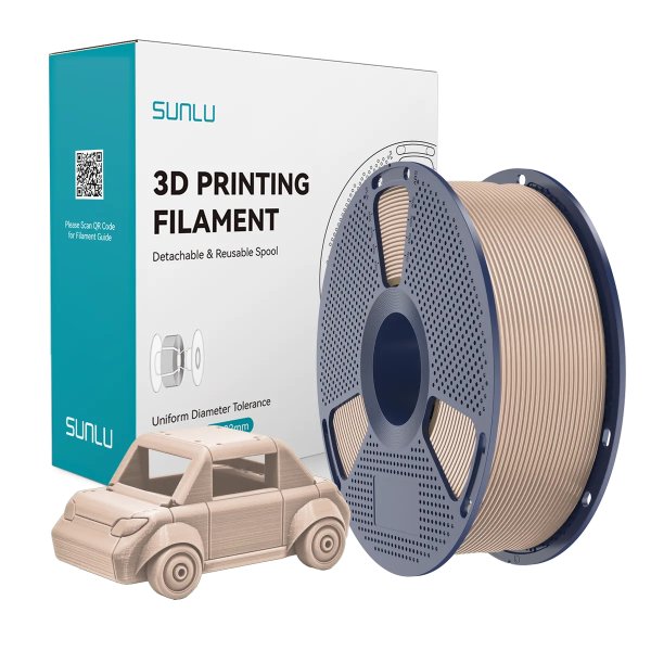 Філамент для 3D-друку SUNLU PETG Beige (Бежевий) 1.75мм 1кг