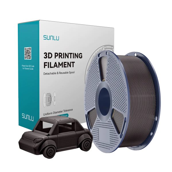Філамент для 3D-друку SUNLU PETG Roasted Chestnut (Смажений каштан) 1.75мм 1кг