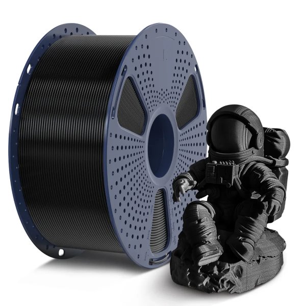 Філамент для 3D-друку SUNLU PETG Black (Чорний) 1.75мм 3кг