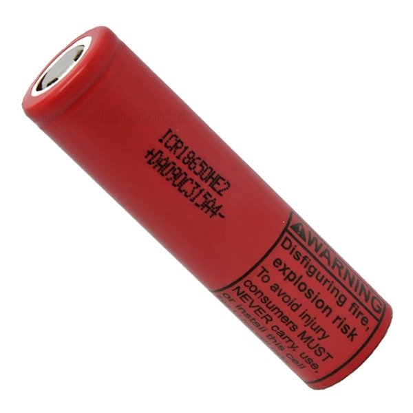 Акумулятор LG ICR18650-HE2 2500mAh - 20A
