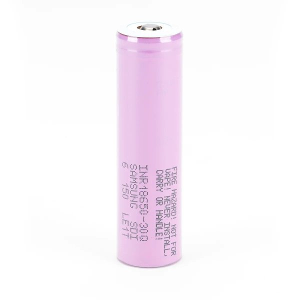 Акумулятор Samsung INR18650-30Q 3000mAh - 15A виступаючий контакт