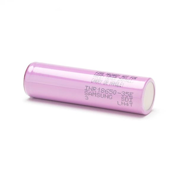 Акумулятор Samsung INR18650-35E 3400mAh - 8A виступаючий контакт