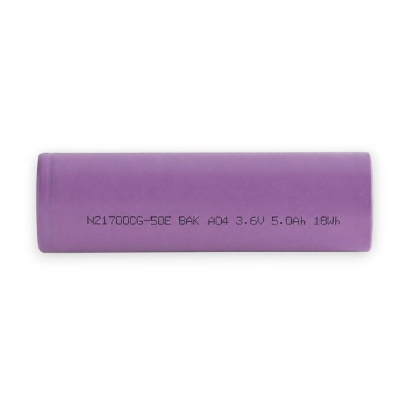 Акумулятор BAK N21700CG-50E 5000mAh - 14.7A